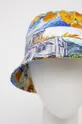 multicolor Kapelusz bawełniany Eviva L'arte damski wzorzysty multicolor