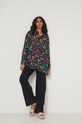 Koszula damska z kołnierzykiem klasycznym RS22.KDD040 multicolor RS22
