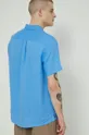 modrá Ľanová košeľa pánska Basic