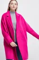 ružová Vlnený kabát Essential