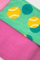 Skarpetki damskie bawełniane z motywem tenisa (2-pack) multicolor 75 % Bawełna, 2 % Elastan, 23 % Poliamid