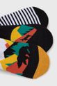 Skarpetki męskie bawełniane z motywem górskim multicolor multicolor