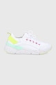 Sneakersy damskie białe skóra zamszowa biały RS22.OBD202