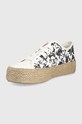 Obuwie Espadryle na platformie białe RS22.OBD710 biały