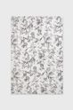 biały Obrus bawełniany 150 x 250 cm wzorzysty biały Unisex
