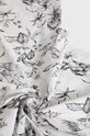 Obrus bawełniany 150 x 350 cm wzorzysty biały biały RS22.ORU903