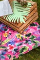 multicolor Ręcznik plażowy wzorzysty multicolor Unisex