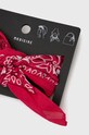 Akcesoria Bandana bawełniana damska różowa RS22.SAD701 różowy