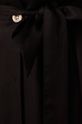 czarny Spódnica damska rozkloszowana czarna