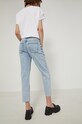 Odzież Jeansy damskie boyfriend niebieskie RS22.SJD501 niebieski