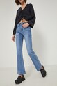 Jeansy damskie flare niebieskie RS22.SJD503 niebieski RS22