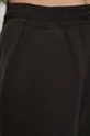 czarny Spodnie damskie dresowe gładkie czarne