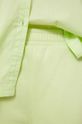 blady zielony Spodnie dresowe damskie ze ściągaczem seledynowe