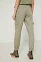 Odzież Spodnie bawełniane damskie joggery high waist zielone RS22.SPD070 zielony