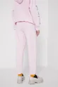 Spodnie dresowe damskie Eviva L'arte różowe 94 % Bawełna, 6 % Elastan