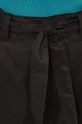 czarny Spodnie damskie fason chinos czarne
