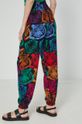 multicolor Spodnie damskie szerokie multicolor