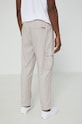 Oblečenie Pánske ľanové nohavice RS22.SPMA10 béžová