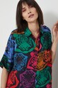 Sukienka wzorzysta oversize multicolor multicolor RS22.SUD0C0