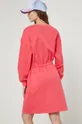 Sukienka bawełniana gładka różowa 100 % Bawełna