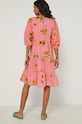 Oblečení Bavlněné šaty Medicine RS22.SUD610 růžová