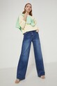 Medicine - Sweter Basic RS22.SWD020 żółty RS22