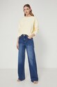 Medicine - Sweter Basic żółty RS22.SWD020