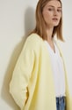 Odzież Kardigan damski lekki żółty RS22.SWD406 żółty