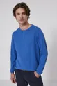 modrá Medicine - Bavlněný svetr Basic Pánský