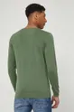 Sweter bawełniany męski zielony 100 % Bawełna