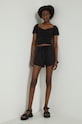 Šortky dámske Commercial čierna RS22.SZD094
