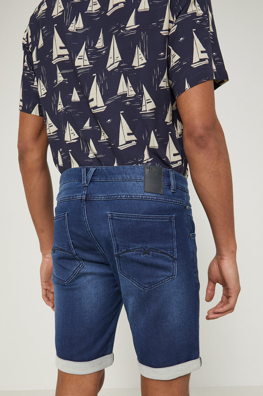 Kraťasy pánské Denim  69% Bavlna, 11% Polyester, 20% Viskóza
