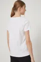 T-shirt bawełniany damski biały 100 % Bawełna
