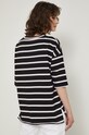 Odzież T-shirt bawełniany damski czarny RS22.TSD073 czarny