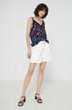 Top bawełniany damski wzorzysty multicolor RS22.TSD0C1 multicolor RW22