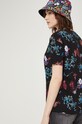 Oblečenie Bavlnené tričko Flower Oasis RS22.TSD302 čierna