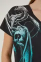 T-shirt bawełniany damski Tattoo Art by Piekłowstąpienie - Maciej Puchała szary