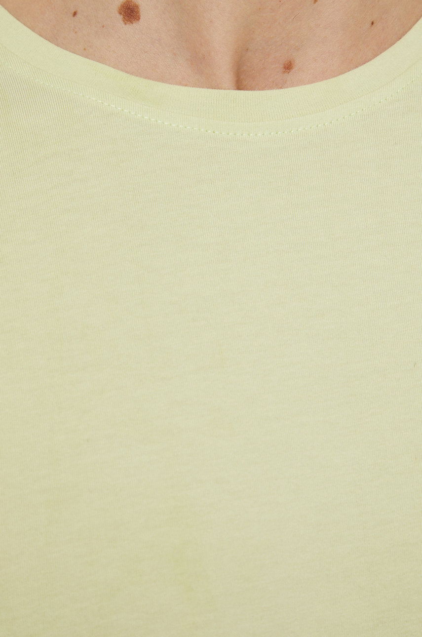 T-shirt męski gładki zielony Męski