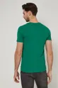 T-shirt męski gładki zielony <p>95 % Bawełna, 5 % Elastan</p>