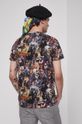 T-shirt bawełniany Eviva L'arte męski wzorzysty  multikolor 100 % Bawełna