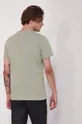T-shirt bawełniany z nadrukiem zielony 100 % Bawełna