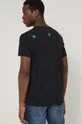 T-shirt bawełniany męski Matrix czarny 100 % Bawełna