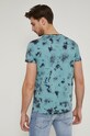 Odzież T-shirt bawełniany męski Tattoo Art by Piekłowstąpienie - Maciej Puchała turkusowy RS22.TSM751 turkusowy