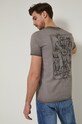 Odzież T-shirt bawełniany męski Tattoo Art by ZUZA GALU - Zuza Gałuszka szary RS22.TSM752 szary