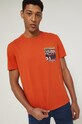 Medicine t-shirt bawełniany pomarańczowy RS22.TSM806