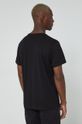 T-shirt bawełniany męski Projekt: Wakacje czarny <p>100 % Bawełna</p>