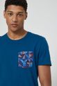 stalowy niebieski Medicine t-shirt bawełniany