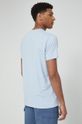 T-shirt bawełniany męski z kolekcji Kolaże by Panna Niebieska niebieski <p>100 % Bawełna</p>