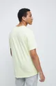 T-shirt bawełniany męski gładki zółty 100 % Bawełna