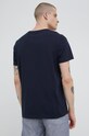 Odzież T-shirt bawełniany męski z nadrukiem granatowy RS22.TSMC11 granatowy